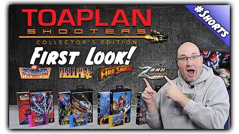 First Look! Retro-Bit Toaplan Collection for Sega Mega Drive & Genesis #Shorts