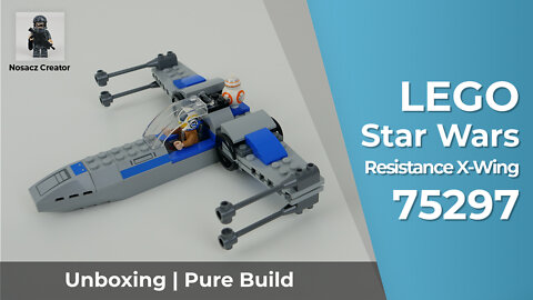 LEGO Star Wars | 75297 --- Resistance X-Wing --- unboxing and pure build