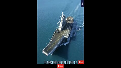 Dual Aircraft Carriers Make Waves in the Arabian Sea #military