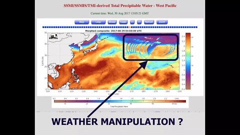 Weather Wars, Crazy Anomaly Discovered, Pacific Ocean, HAARP, Manipulating Hurricane Harvey?