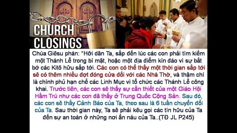 HÃY CHUẨN BỊ TÂM HỒN ĐỂ GẶP CHÚA GIÊSU TRONG CUỘC SOI SÁNG LƯƠNG TÂM ĐÃ GẦN KỀ! Các TĐ JL. P245