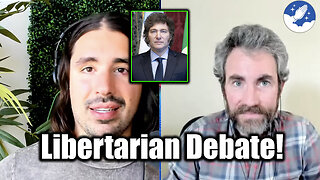 Libertarian Debate! Will Javier Milei Be A Good Leader For Argentina? An0maly & Jeremy Kauffman.