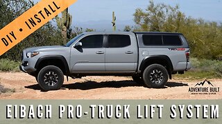 BEST VALUE - Tacoma Lift - Eibach Pro Truck Lift System- Stage 1 DIY Install on 3rd Gen Tacoma