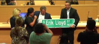 Las Vegas renames road in honor of fallen officer