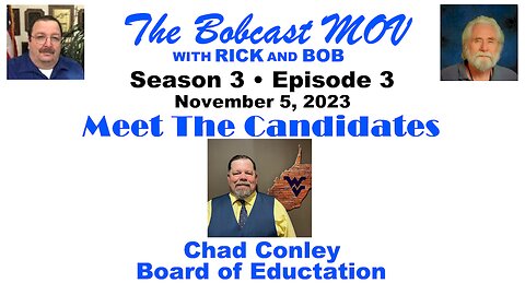 S3, E3. November 5, 2023 • Meet the Candidates: Chad Conley, Board of Education