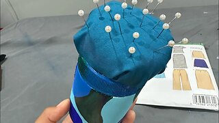 Pin Cushion Jar DIY