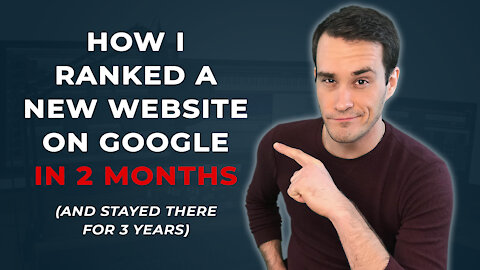 SEO Basics - A Beginners Guide to SEO | How I Ranked A NEW Website on Google in 2 Months! |