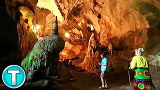 Wat Suwan Khuha Temple, Phang Nga, Thailand | Golden Buddha Cave