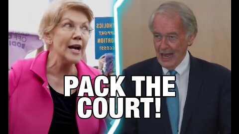 Sen. Ed Markey Pushes Court-Packing, Claims Trump 'Stole' SCOTUS