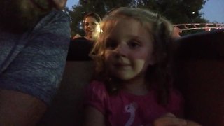 Toddler Girl's Reaction To Her First Roller Coaster Ride Is [...] ADORABLY HILARIOUS