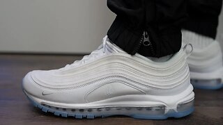 "White Ice" Nike Air Max 97 Unboxing, Review On Feet