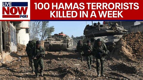 Israel-Hamas war: IDF kills 11 terrorists planting bombs, 100 killed in a week | LiveNOW from FOX