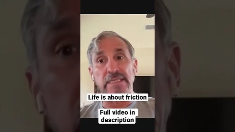 Life is about friction | Jeff Gonzales #shorts