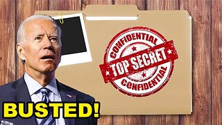 BUSTED AGAIN! DOJ seizes MORE classified documents from Joe Biden's home... from his SENATE days!
