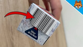 Do you know THIS secret trick with foil packs Simply GENIAL 💥