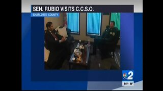 Senator Rubio Visits Charlotte County Sheriff's Office to Discuss Local Issues