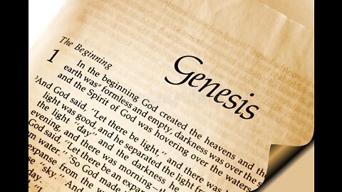 04/13/22 - Genesis e002: "in the beginning"