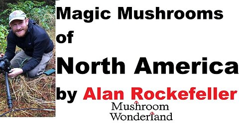 Magic Mushrooms of North America- Alan Rockefeller 2023 at Olympic Peninsula Fungi Festival