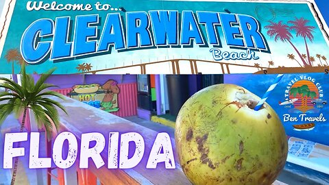 Clearwater Beach Florida Tour | Pier 60 | The Corner Snack Bar | Florida Travel Vlog 🌴