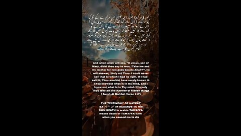 Surah Al-Ma'idah - Testimony of Jesus #allah #islam #quran #tilawat #viral