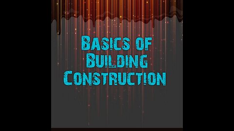 Basics of Building Construction for Beginners | In Urdu Language