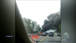 7 dead, including several children, in fiery crash on I-75 near Gainesville