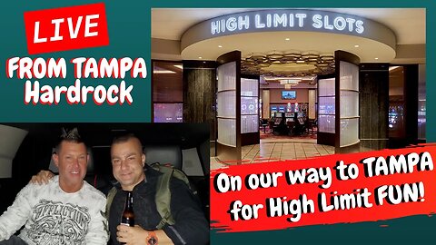 🔴LIVE! High Limit Slot Play at Hard Rock Tampa