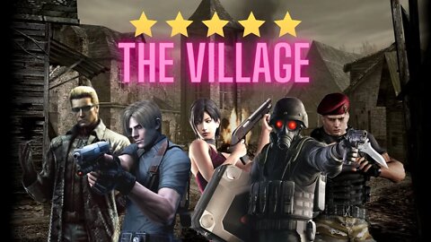 Resident Evil 4 HD (PC 1080p 60fps) - The Mercenaries - (All Characters 5 Stars) - VILLAGE STAGE