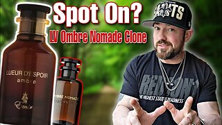 The BEST LV Ombre Nomade Clone | Emir Lueur D'Espoir Ambre Fragrance Review
