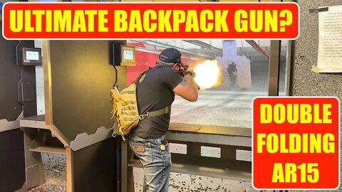 Double Folding 556 ... Ultimate Backpack Gun?