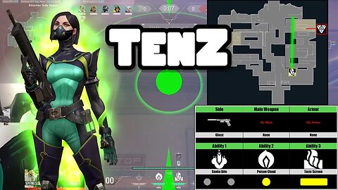 TenZ- Valorant - Viper - Icebox Gameplay - (2023)