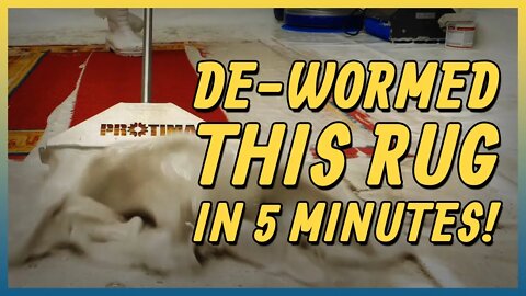 Unbelievably Dirty Rug Cleaning | Satisfying Restoration | In under 5 Minutes