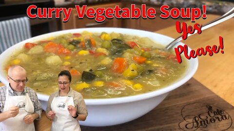How to Make Savory Curry Vegetable Soup That You Will Want to Eat!