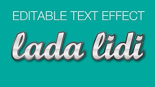 Editable Text Effect #04 Adobe Illustrator Tutorial For Beginner