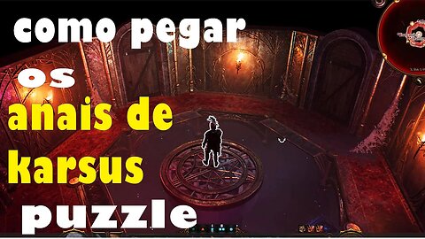 como resolver puzzle portais de lorroakan e pegar livro anais de karsus