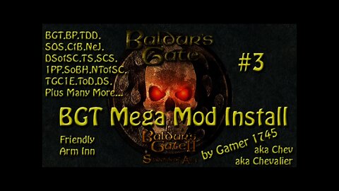 Let's Play Baldur's Gate Trilogy Mega Mod Part 3 - Friendly Arm Inn