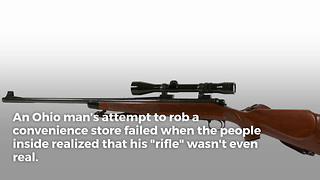 Thug Attempts Robbery With Fake Rifle