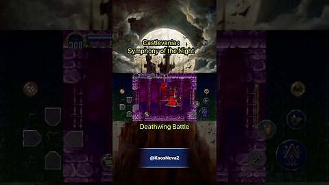 Castlevania : Symphony of the Night - Deathwing Boss Battle #kaosnova #castlevaniarequiem #alitaarmy