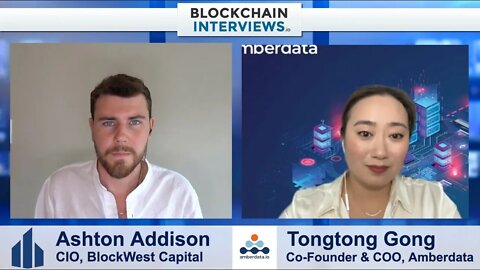 Tongtong Gong, Co-Founder & COO of Amberdata – Web3 Data Analysis | Blockchain Interviews