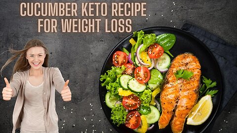 How to Lose Weight with Cucumber l Cucumber and Avocado Toast l Keto Recipe l Diet Recipe