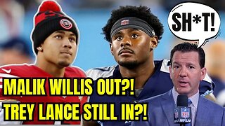 Malik Willis May Get CUT from Titans?! 49ers FIRE BACK at Ian Rapoport Over Trey Lance?! BUT...