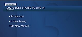 Nevada ranks low on best places to live 2021 study