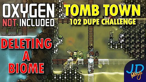 Removing Biomes! ⚰️ Ep 5 💀 Oxygen Not Included TombTown 🪦 Survival Guide, Challenge