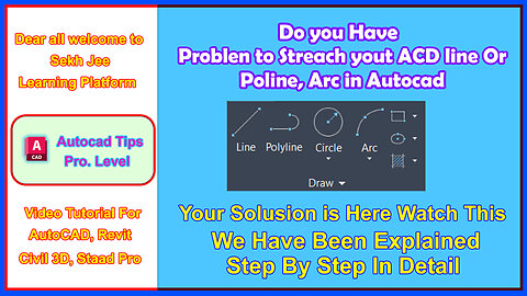 Autocad line Grip - Control Point Problem Solution #autocad #autocad_hindi_tutorial #autocadtips