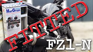 OXFORD Heated Grips FITTED to FZ1-N