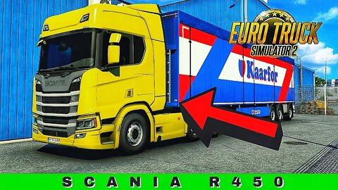 ETS2 | SCANIA R450 transporting USED PLASTICS