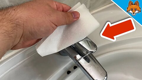 That´s why EVERYONE should rub his Tap with Baking Paper 💥 (Genius Trick) 🤯