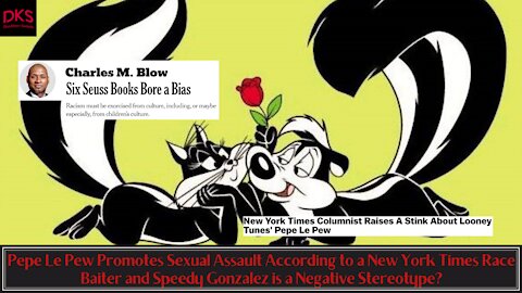 Pepe Le Pew Promotes Sexual Assault According to a New York Times Race Baiter