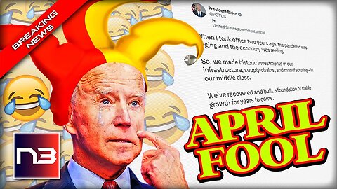 April Fools…? Everyone Can’t Believe what Biden Posted over the Weekend - Is This a Sick Joke?