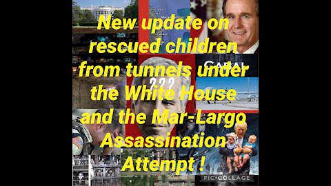 Rescued Children. White House, Epstein, Tunnels, Assassination Attempt